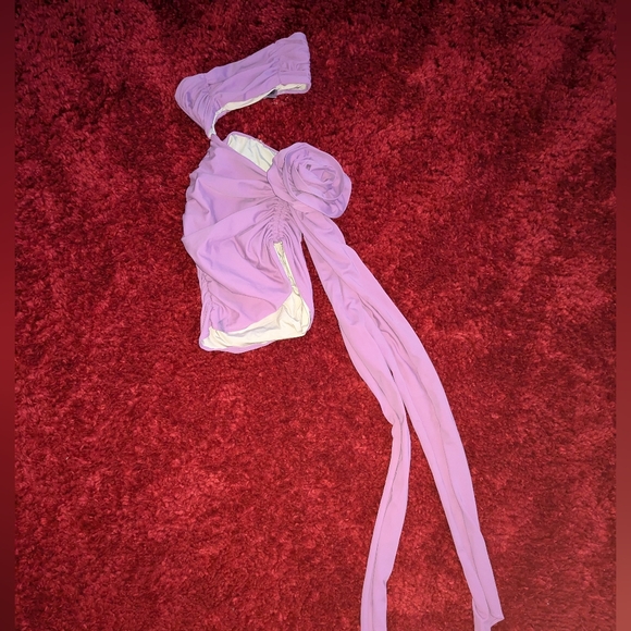 S-1. BAHIA MARIA MIA MINI DRESS IN ORCHID PURPLE - Picture 4 of 11